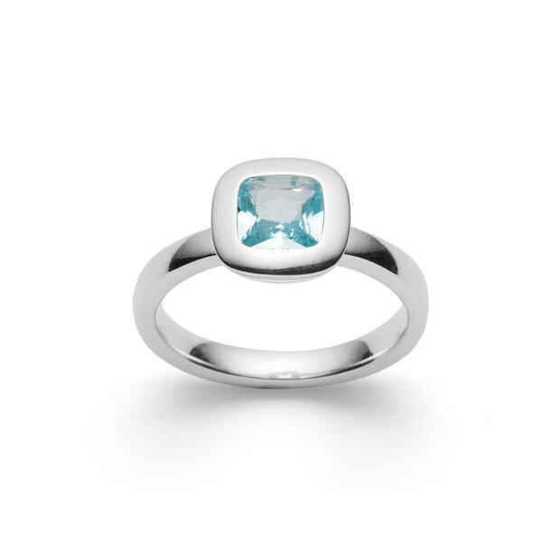 Bastian Ring 925/- Blautopas 27710