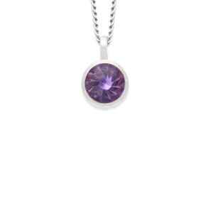 Bastian Anhänger Amethyst Silber