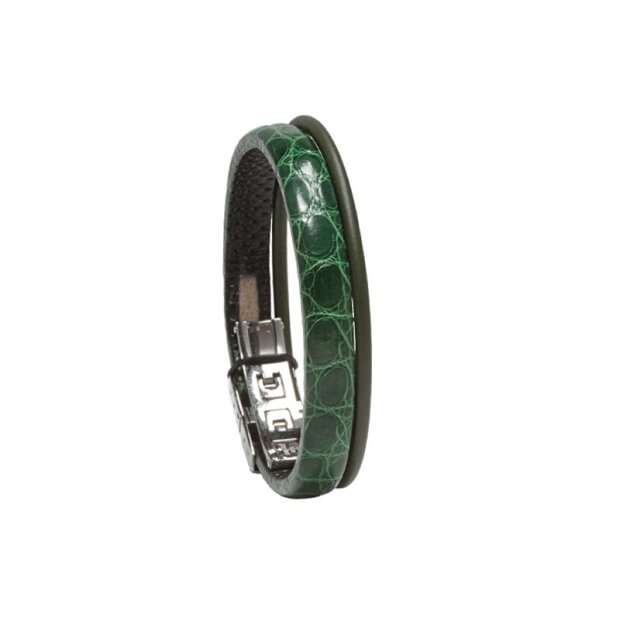 Wendestein Armband Grün 17,5cm AB100-8