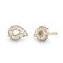 Quinn 585/- GG Brillant Ohrstecker