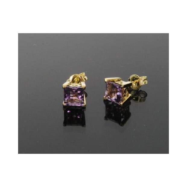 Ohstecker 585/- GG Amethyst 6947440