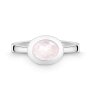 Quinn Ring 925/- Silber Rosa Quarz