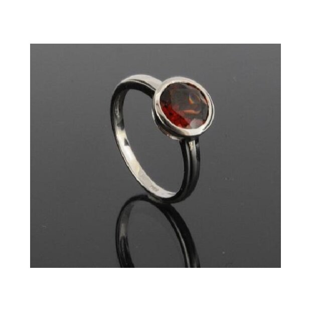 Ring 925/- Silber Granat