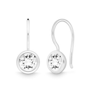 Quinn 925/- Silber Ohrhänger Topas