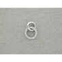 Quinn 585/- WG Brillant Ohrstecker 0,19TW/si 6366929