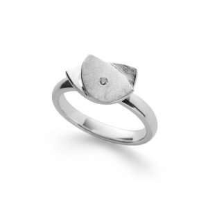 Bastian Ring 925/- Sterling Silber  Diamant 0,02 ct 38240