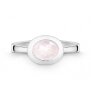 Quinn Ring 925/- Silber Rosa Quarz