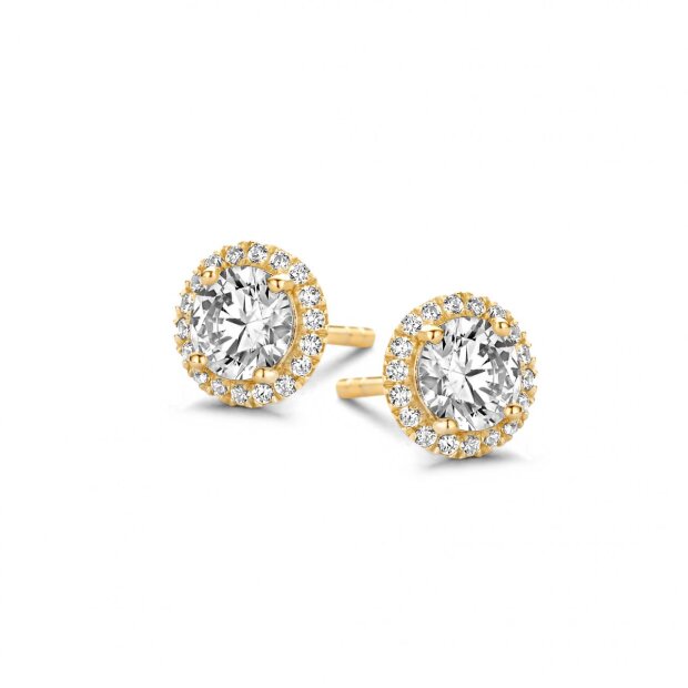 Spirit Icons Ohrstecker 925/- Silber verg. Romance 41322