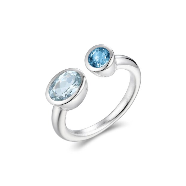 Quinn Ring 925/- Silber Topas