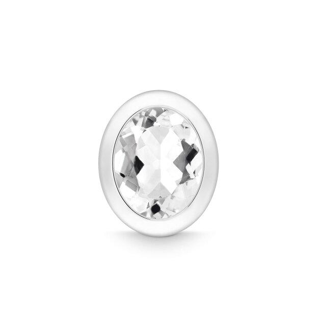 Quinn 925/- Anhänger Weiß Topas