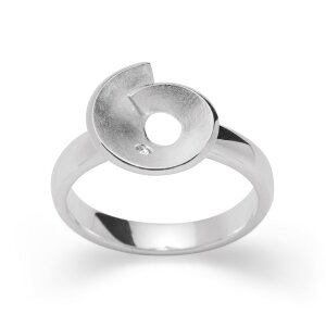 Bastian Ring 925/- Silber Diamant 0,02w/si 30700