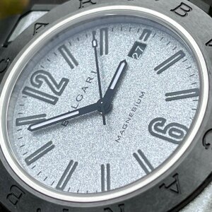 gebrauchte Bulgari Diagono Magnesium DG41 SMC