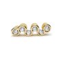 Niessing Colette C Diamond Wave 750/- Classic Yellow 6 Brill. 0,03 ct TW/vs2 N372963