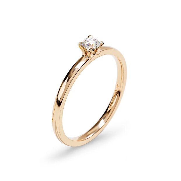 Niessing Amatis Fine 750/- Fine Rose 0,14 ct W/si N381964