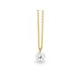 Quinn Halskette 750/- GG Brillant 0,15 ct 7277383