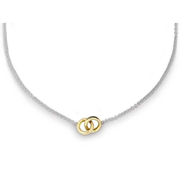 Quinn 925/- Silber Halskette mit Anhänger 0276414