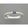 Quinn Ring 585/- GG Saphir-Brillant 0,14 wsi