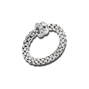 FOPE SOLO RING 750/- WG 0,17 ct 62408A PAVEM