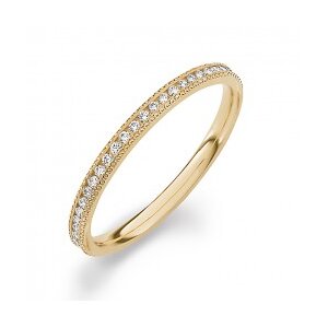 Max Kemper Brillantring 585/- Rosé-Gold 0,0,265ct...