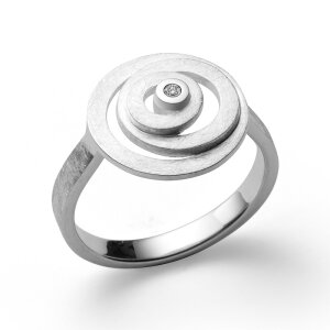 Bastian Ring 925/- Sterlingsilber 0,01 w/si 39910 W.54