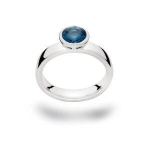 Bastian Ring 925/- Topas London Blue 21420/56