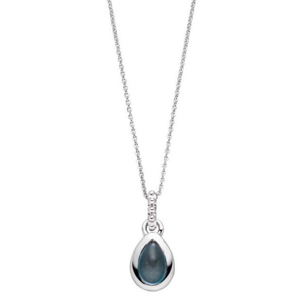 Elaine Firenze Anhänger 585/- WG London Blue Topas 75045760P/3