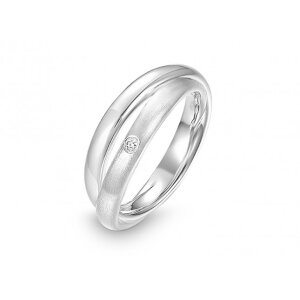 Quinn Ring 925/- Silber Diamant 0,02ct 0216176