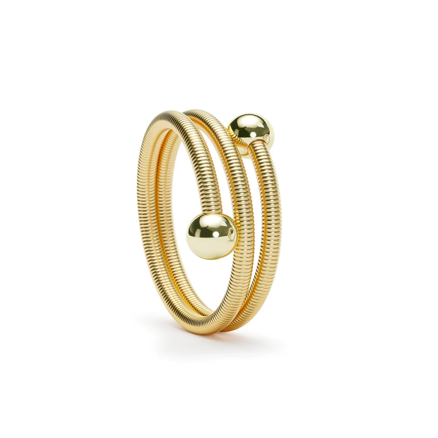 Niessing Colette C Embrace Ring 750/- Classic Yellow 2-Fach N371522 W.55