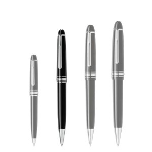 Montblanc Meisterstück Platinium-Coated Kugelschreiber 132446