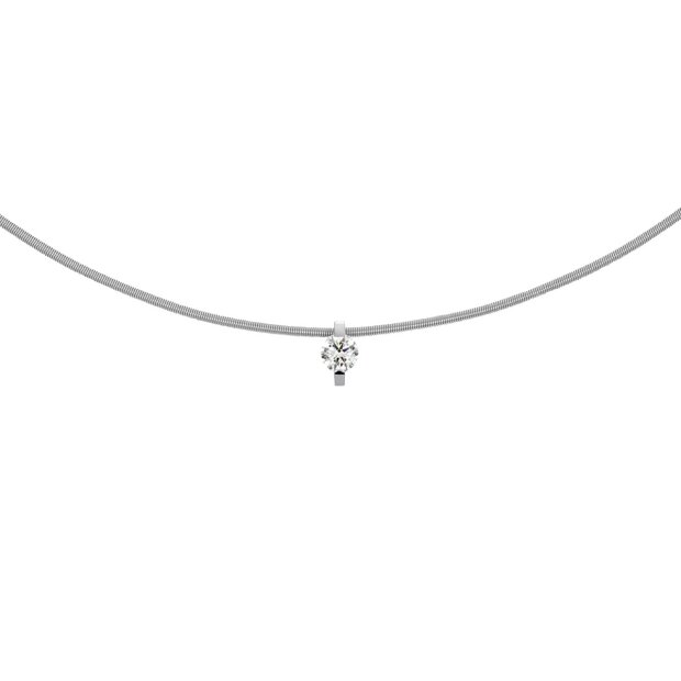 Niessing Princess Anhänger Princess 950/- Platin 0,23 ct G/vs2 N363960