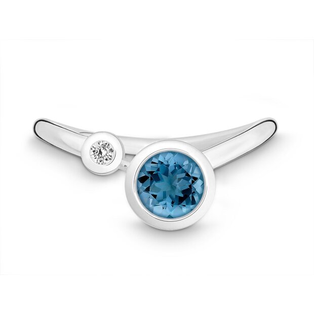 Quinn Ring 585/- WG Br.0,03 tw/si Topas 6213936582