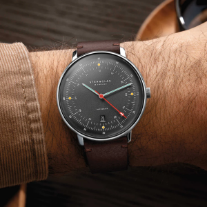 Sternglas Hamburg neugraphit silber Automatik S02-HH39-BR03