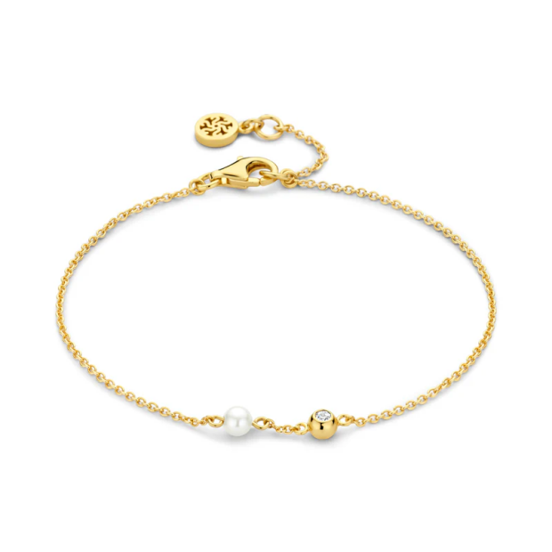 Spirit Icons Lucky Armband 925/- verg. Zirkonia & SWP 20612