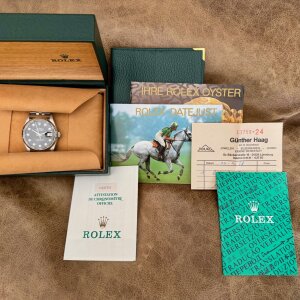 gebrauchte Rolex Oyster Perpetual Datejust 36 mm 16234